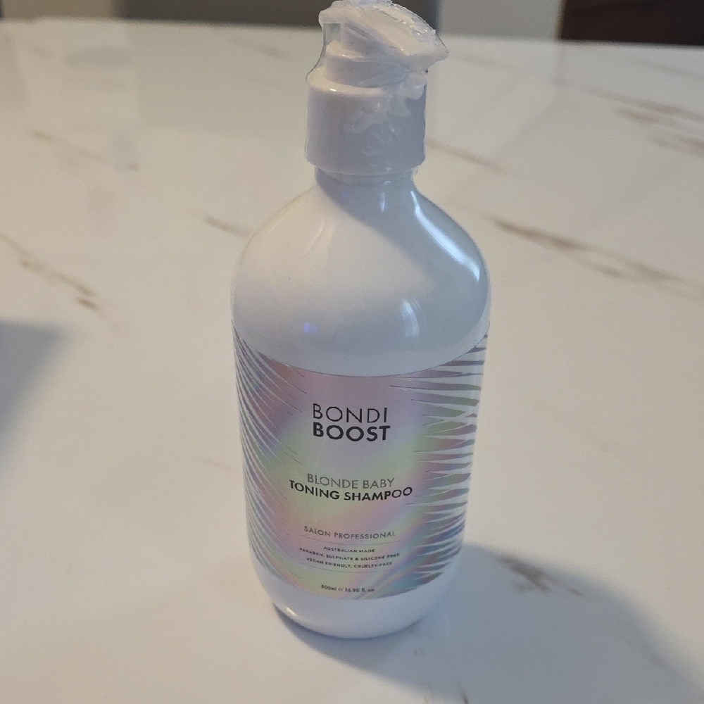 Blonde Baby Toning Shampoo - White- New Sealed
